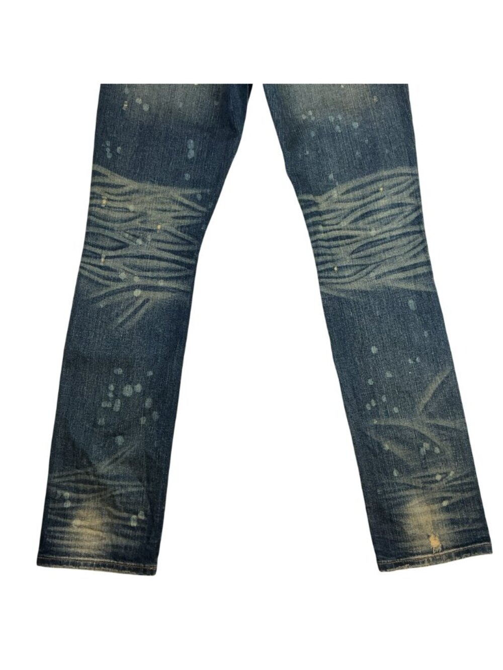 Remix By Rock Revival Slim Straight Distressed Vintage Blue Jeans Womens 30 - Picture 3 of 11